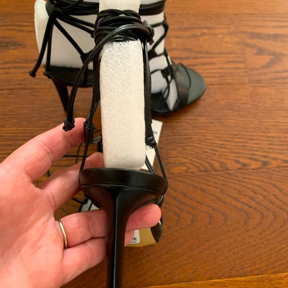 Express high heel lace up sandals . Size 6 new with tags. - Picture 3 of 5